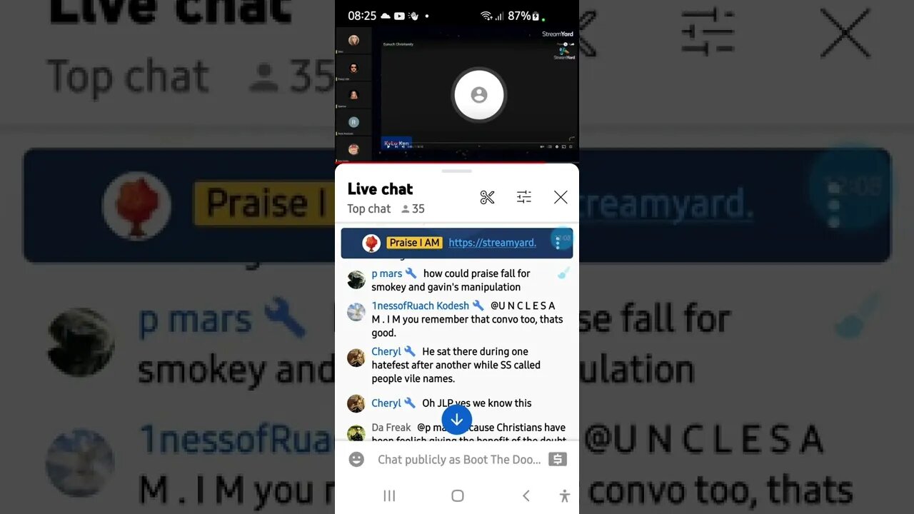 @Praise I AM 🐦🫒+ 💨💨💨🤮🤮🤮