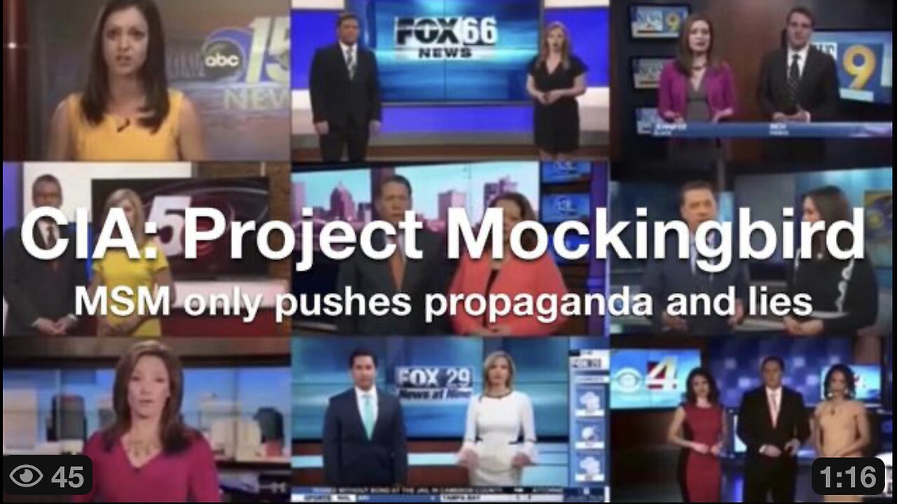 CIA: Project Mockingbird