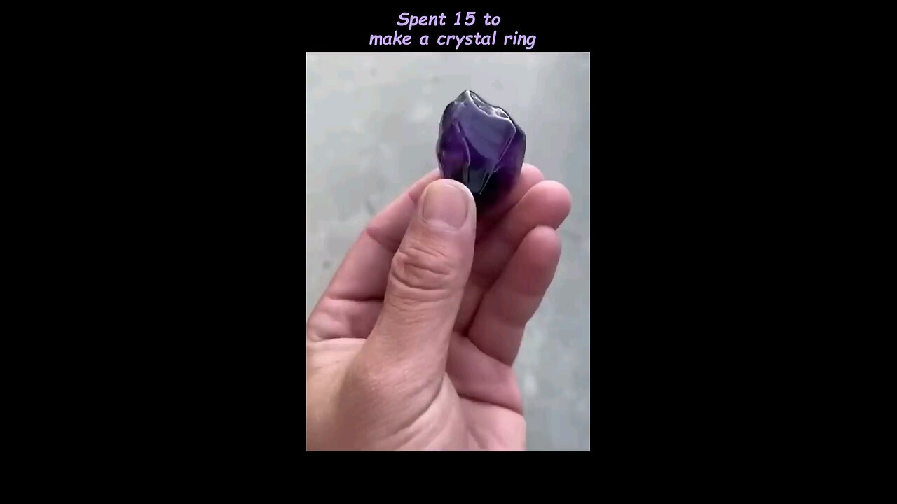When I found a crystal on the road#shorts