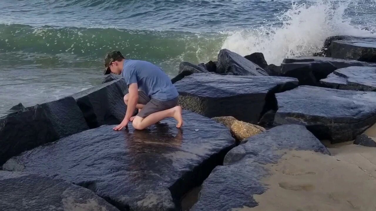 Manasquan Beach Summer Evening - Fourth of July 2020