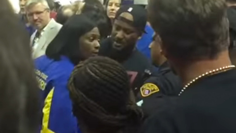 Draymond Green's Mom Gets into FIGHT with Cavs Fans