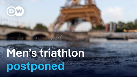 When will Olympic athletes finally enter the Seine? I DW News| CN ✅