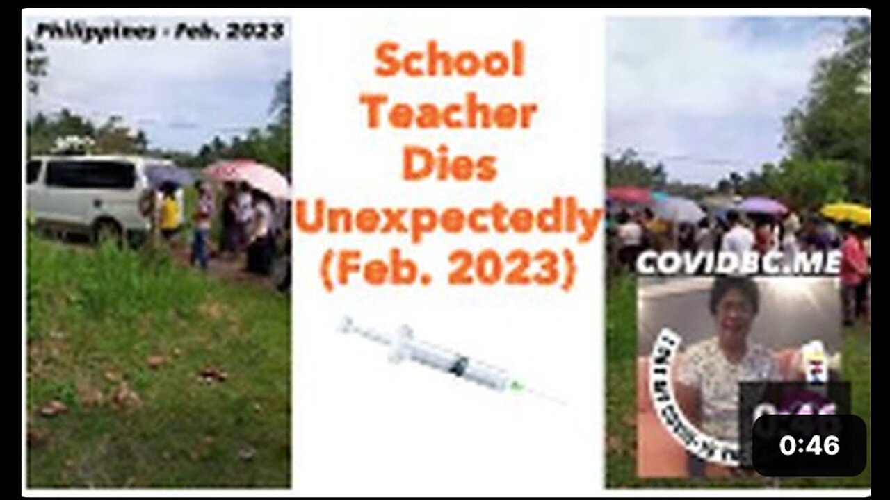 School Teacher Dies Unexpectedly 💉 (Feb. 2023)