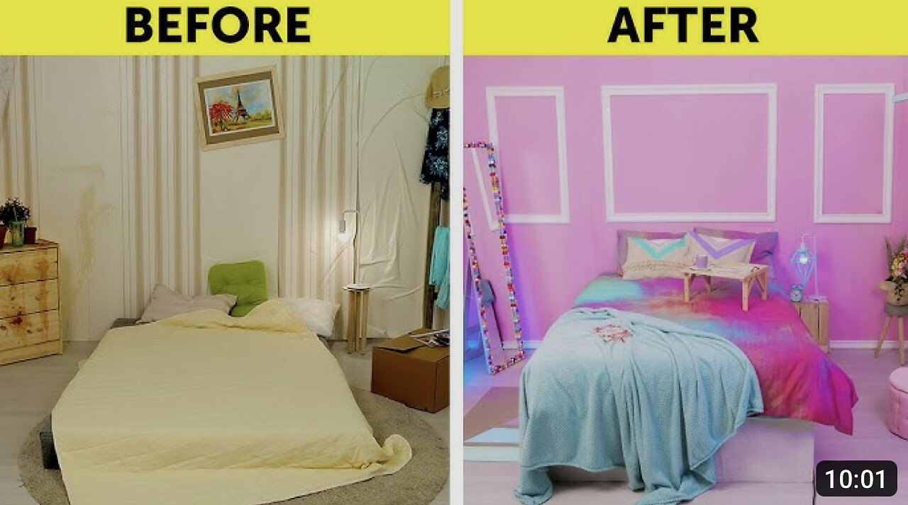 AWESOME HOME ORGANIZING AND DECORATING HACKS || DIY Ideas For Your Bedroom 🛏