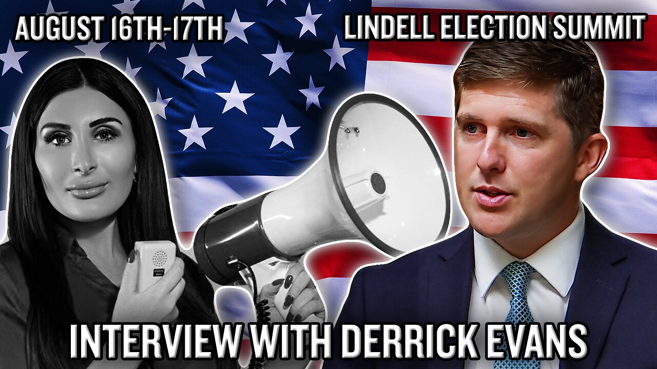 Laura Loomer Interview With J6 Defendant Derrick Evans at Lindell's Election Summit