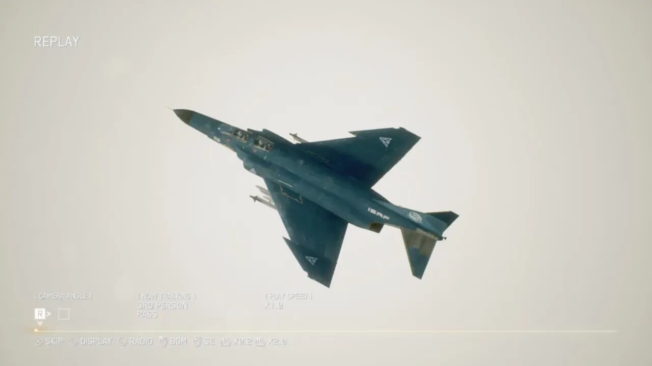 Ace Combat 7 Mission 3 by Mobius Ace, S Rank, No Damage Remastered (PS4)