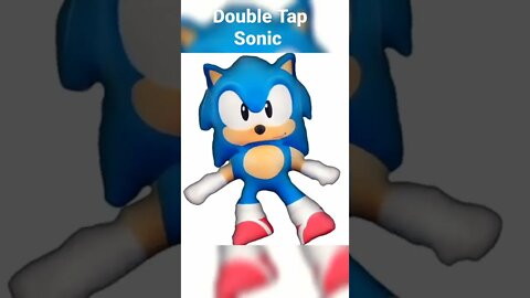 Double Tap Sonic #sonic #sonicthehedgehog