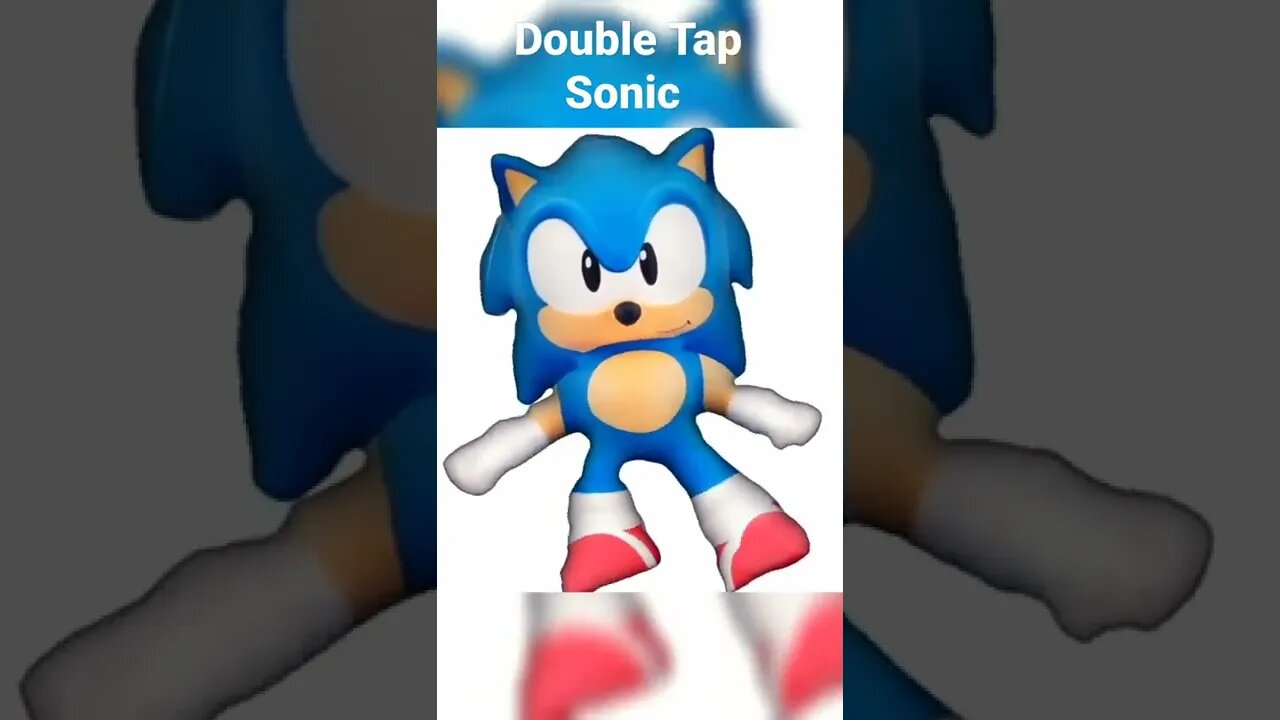 Double Tap Sonic #sonic #sonicthehedgehog