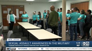 Sexual assault awareness in the military