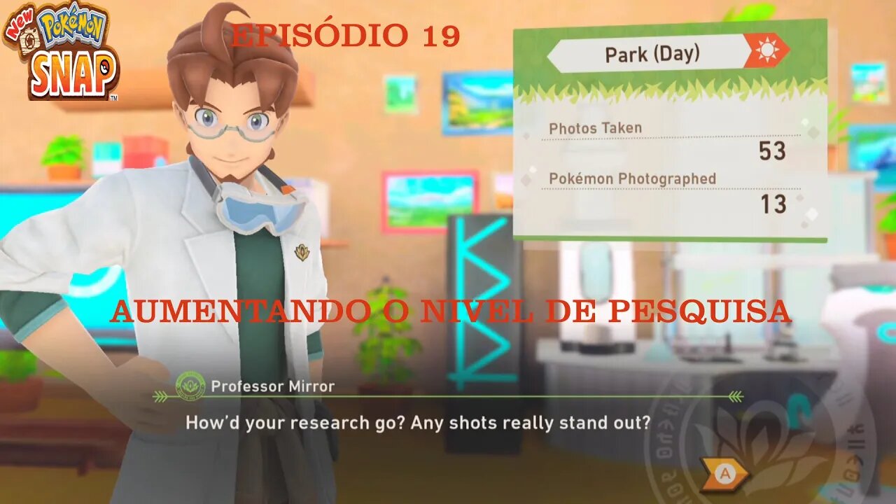 POKEMON SNAP EP 19 NIVEL 3 DE PESQUISA