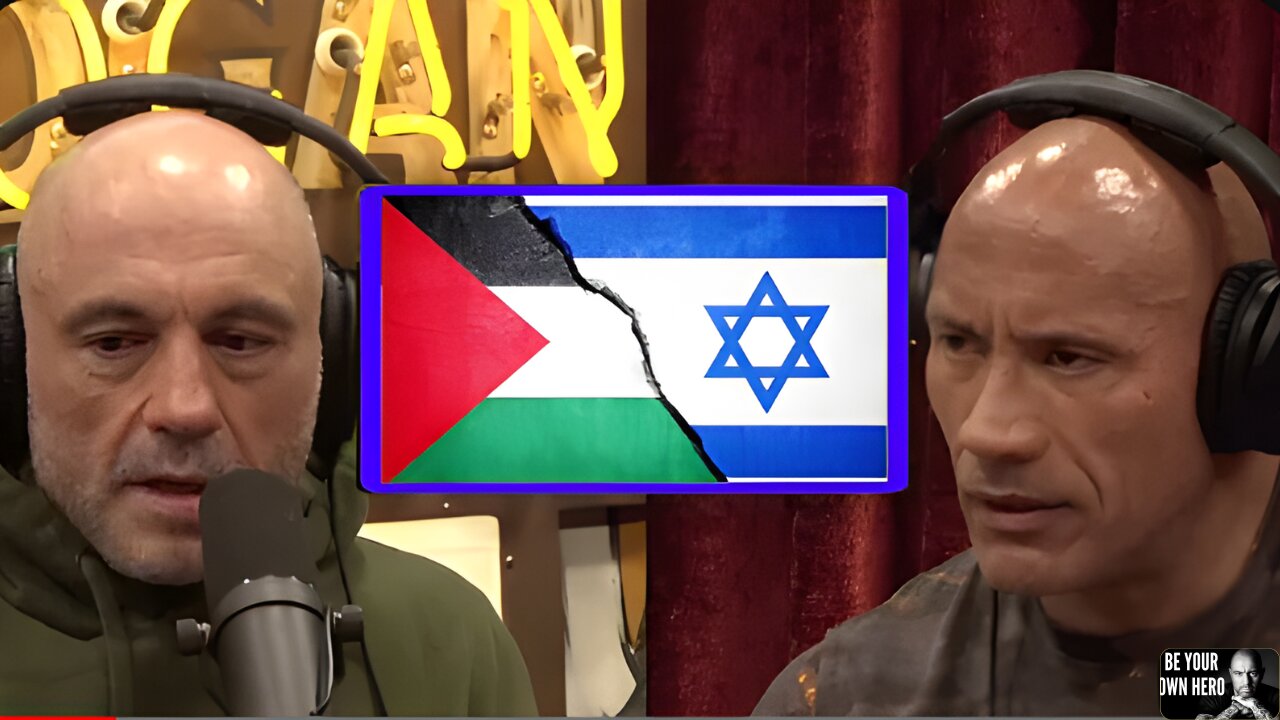 The Rock on Israel-Palestine Conflict Joe Rogan Experience