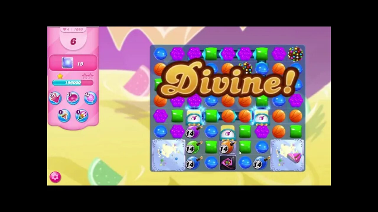 Candy Crush Saga Level 1095