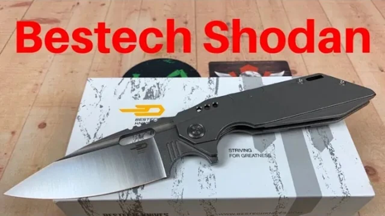 Bestech BT1910 Shodan knife / Includes Disassembly / Todd Knife and Tool design