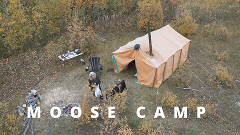 Moose Hunting Camp