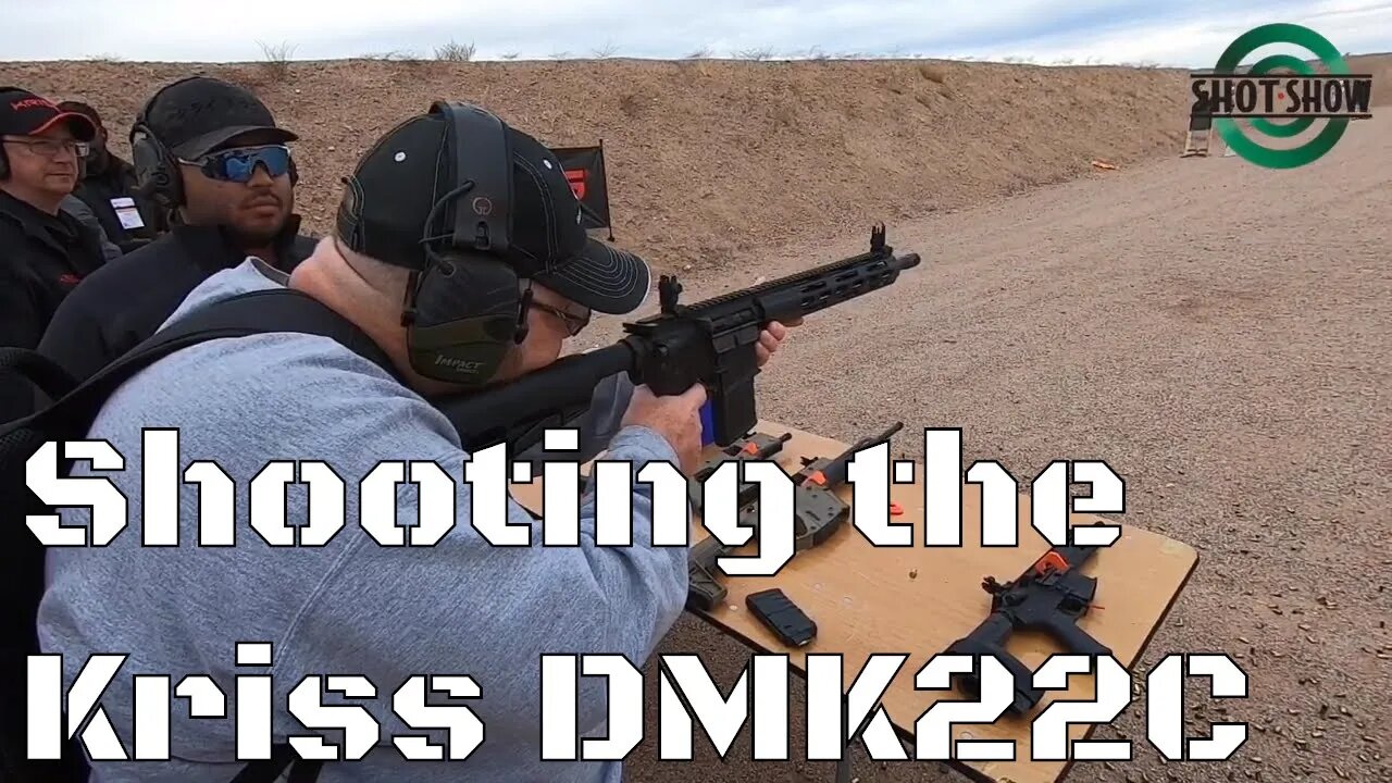 Shooting the Kriss DMK22C - SHOT Show® 2020 Range Day