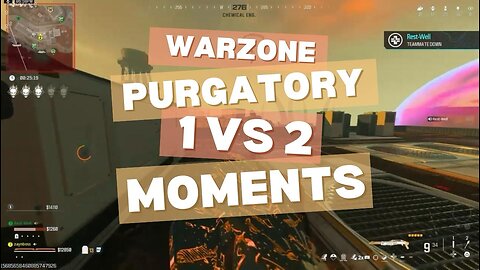 Call Of Duty Warzone Purgatory - 1 vs 2 Moments