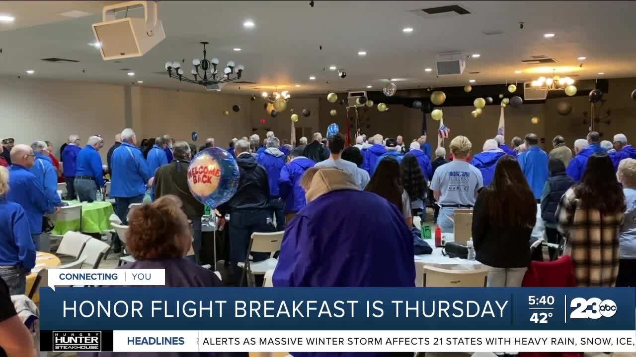 Honor Flight's monthly breakfast set for Elks Lodge on Feb. 3rd