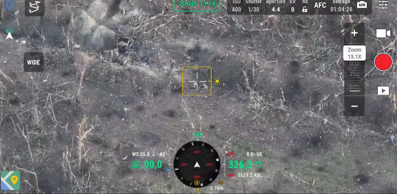 Brutal drone footage of Ukrainian soldiers been hit with Russian artillery fire and tank fire 🔞