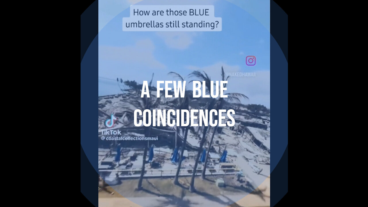 A Few Blue Coincidences