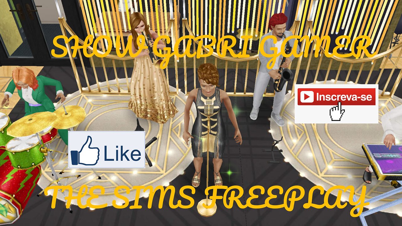 SHOW GABRI GAMER SÉRIE PERSONALIDADES TOMORROWLAND PART 41 THE SIMS FREEPLAY