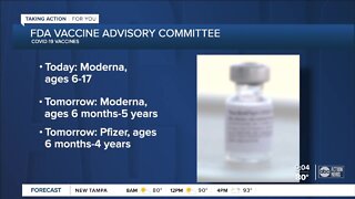 FDA vaccine advisory committee to consider authorizing COVID-19 vaccines for younger kids