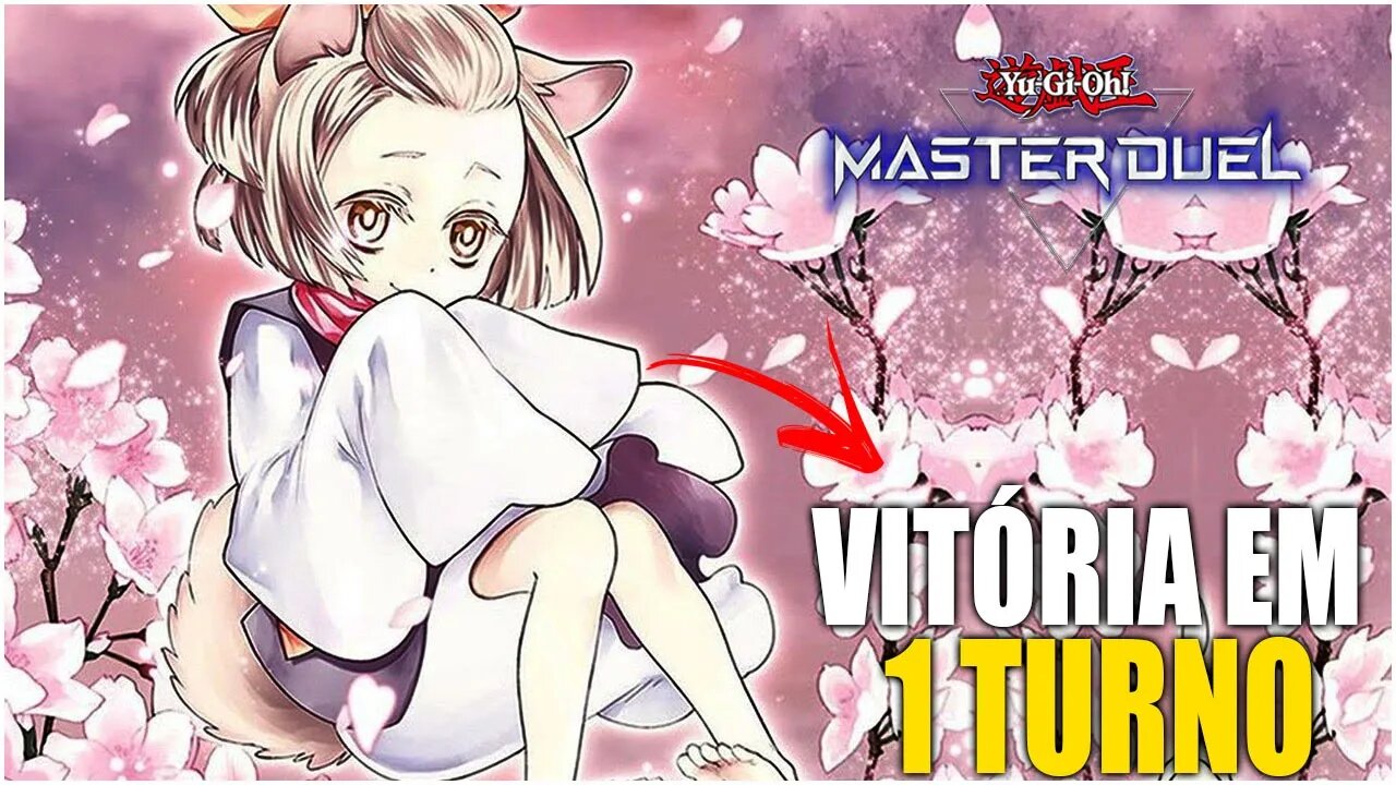 YU GI OH MASTER DUEL | VITÓRIA EM 1 TURNO COM A ASH BLOSSOM | #shorts