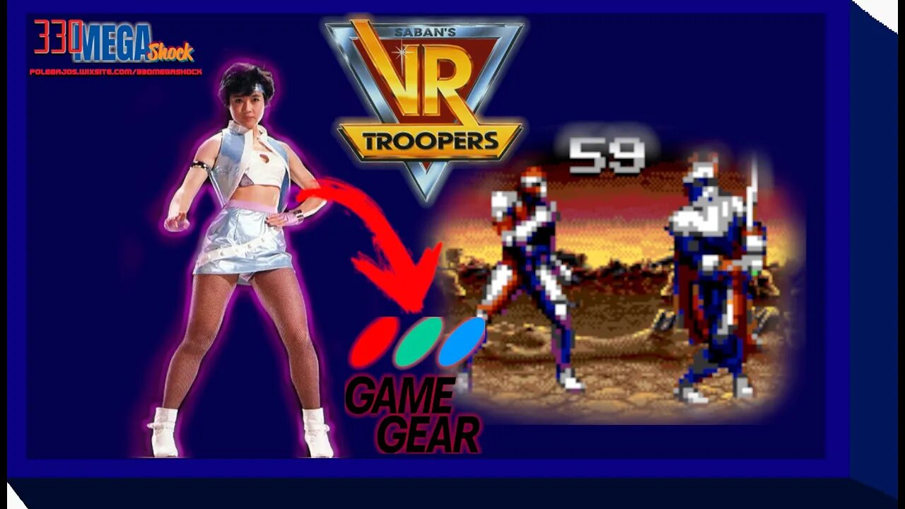 Jogo Completo 145: V.R Troopers (Game Gear)