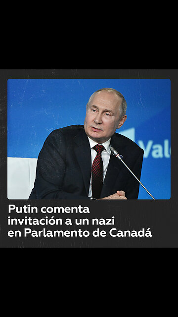 Putin califica de idiota a quien no sepa que Hitler luchó contra Rusia