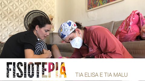 Terapia dupla de Clara com tia Elisa e tia Malu