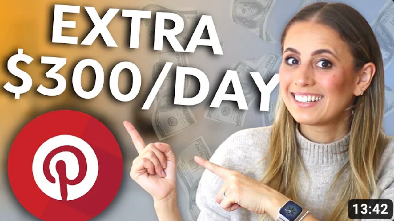 Pinterest Affiliate Marketing 2023 // How I make an EXTRA $300/Day on Pinterest (For Beginners)