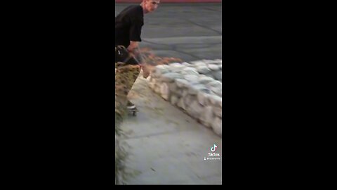 Awesome skateboarding tricks.