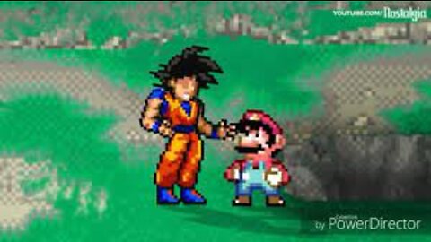 Goku no universo do Super Mario