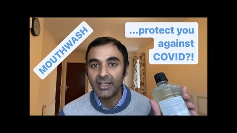 Could gargling with MOUTHWASH help prevent COVID infection?