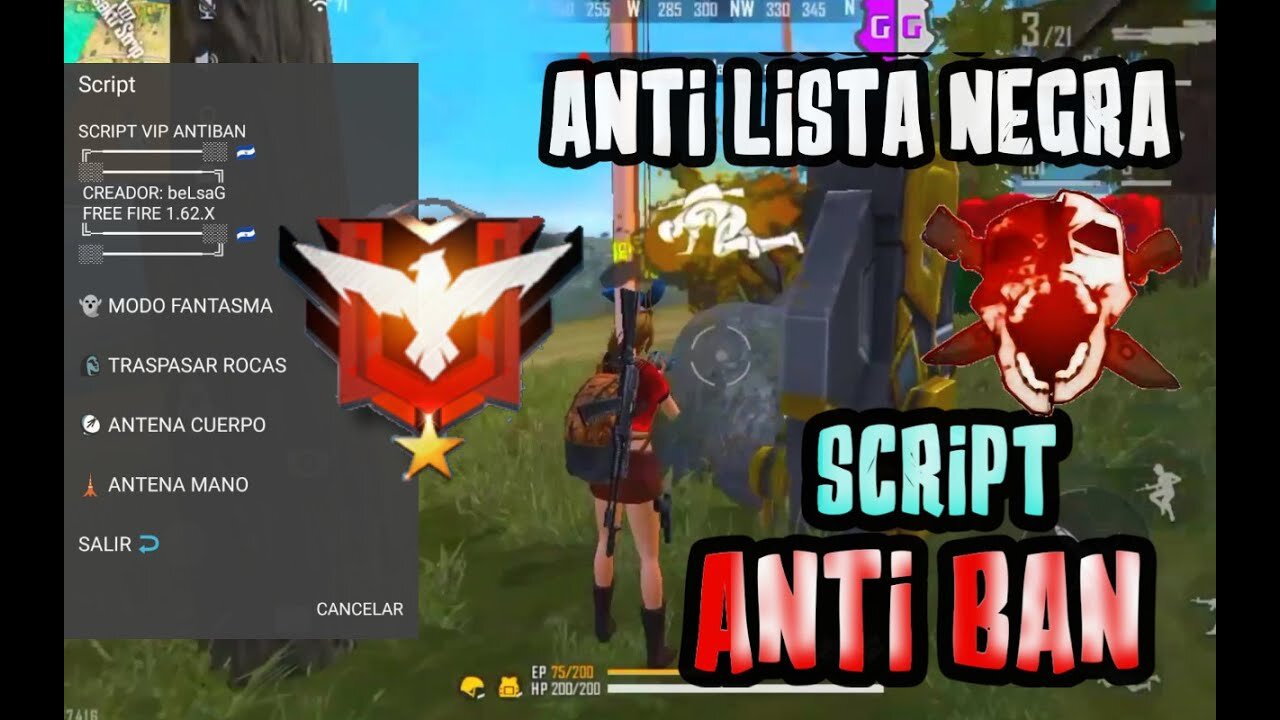 SCRIPT ?ANTI BAN PARA FF AUTO HEADSHOT ??ANTI LISTA NEGRA NBM