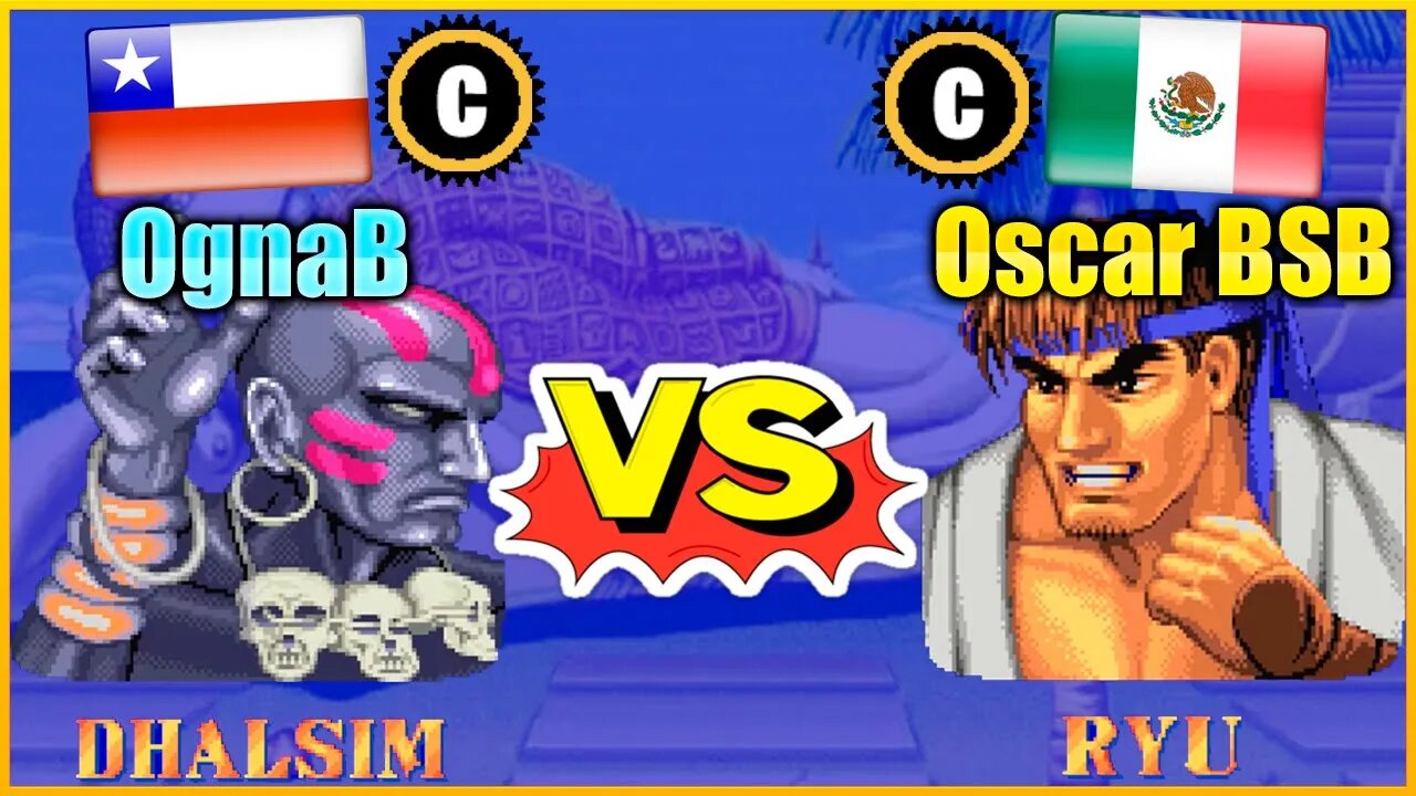 Street Fighter II': Champion Edition (OgnaB Vs. Oscar BSB) [Chile Vs. Mexico]