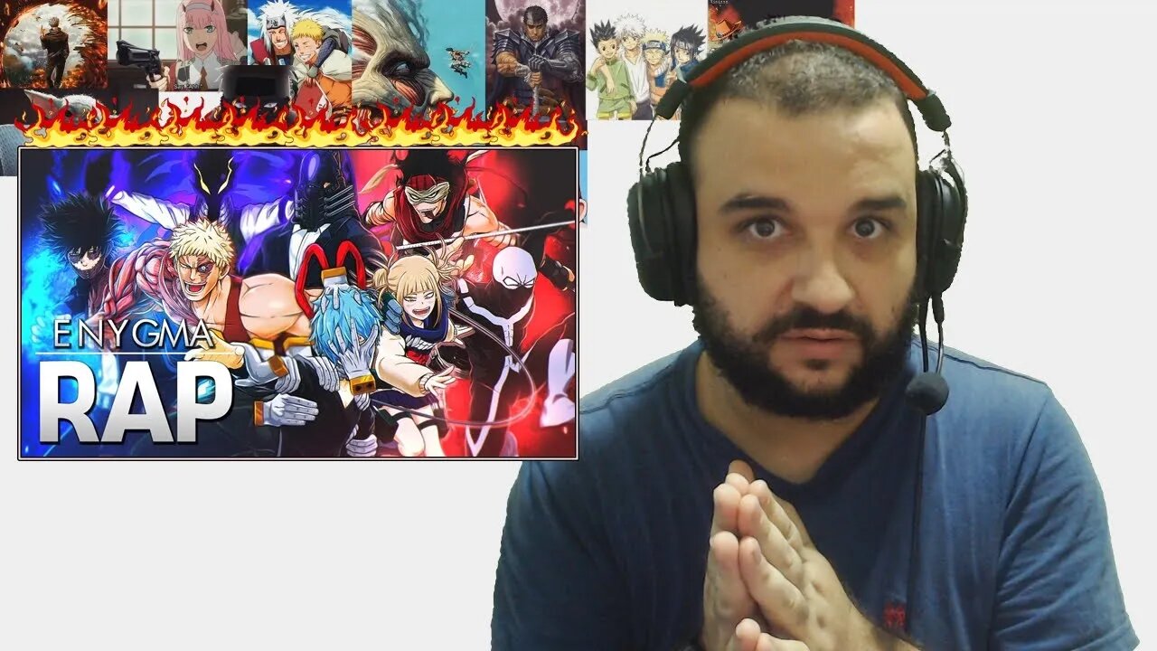 (REACT) Rap da Liga dos Vilões (Boku no Hero Academia) | Union Z @Enygma