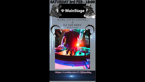 DjSquibby, MarkLovesCoffee, MainStage, Live, DJ, Music, Mix, Visuals, Area 51, 03-02-2024, ;)_~