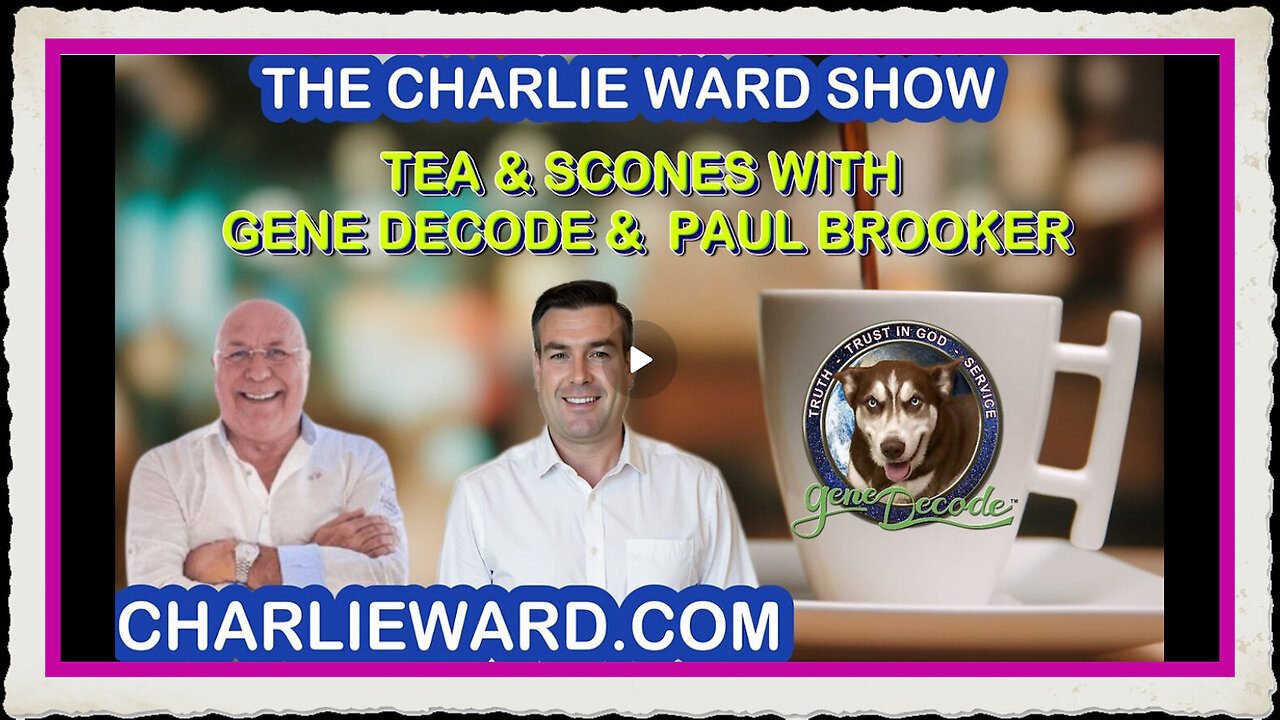 TEA SCONES WITH GENE DECODE PAUL BROOKER