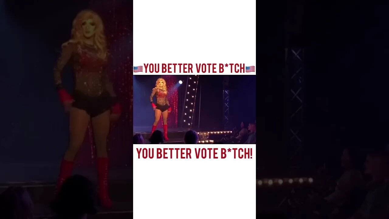 YOU BETTER VOTE, B*TCH!