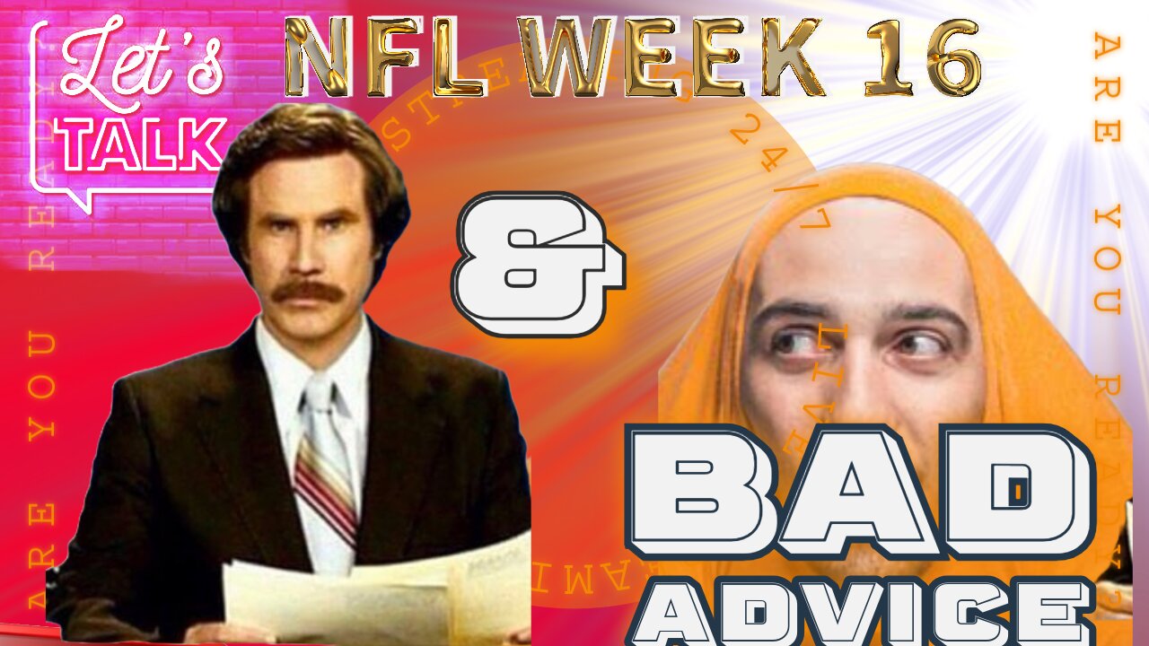 Week 16 Nfl and playoffs are coming. Get your bets in