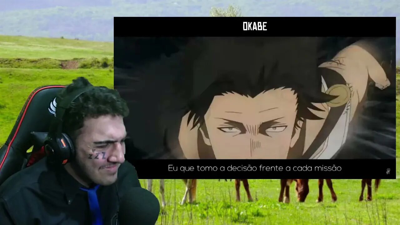 PASTOR REACT BLACK HOLE | Rap do Yami Sukehiro & Barba Negra| Okabe & Ishida (Prod. WB)