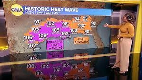 The South suffering through a record breaking heat wave as the tropics heat up _ GMA