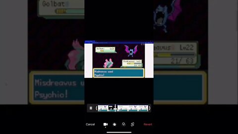 Pokémon FireRed - Misdreavus Used Psychic!