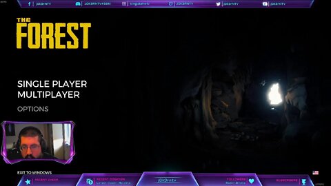 Running through the forest too find my way!