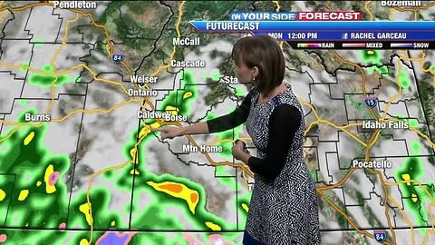 More rain and storms Monday