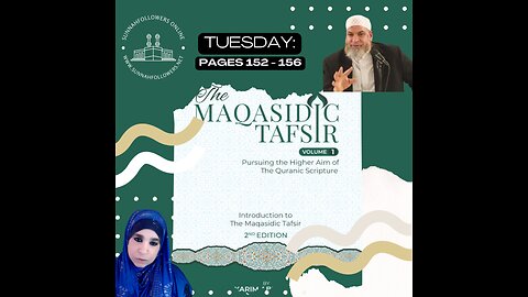 MAQASIDIC TAFSIR | PAGES 152-156