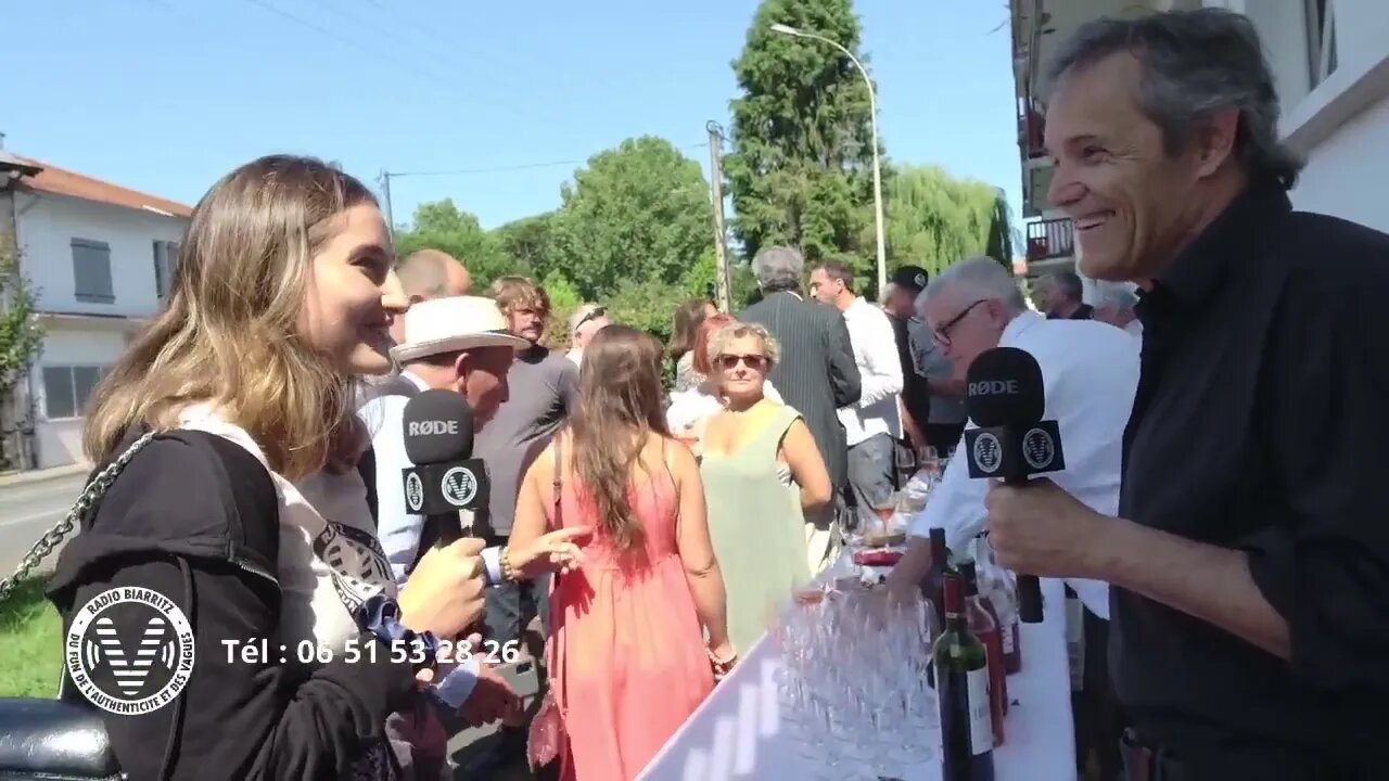 Comité des Fêtes - apéro d’honneur-inauguration La Géante du Viaduc - Radio Biarritz [en direct 🔴]