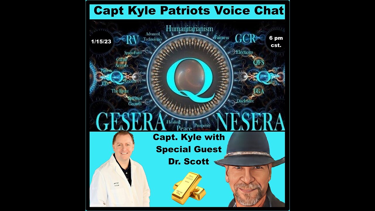 Captain Kyle w CaptKyle Patriots & Dr. Scott Young Nesara Gesara & Quanatum Financial System