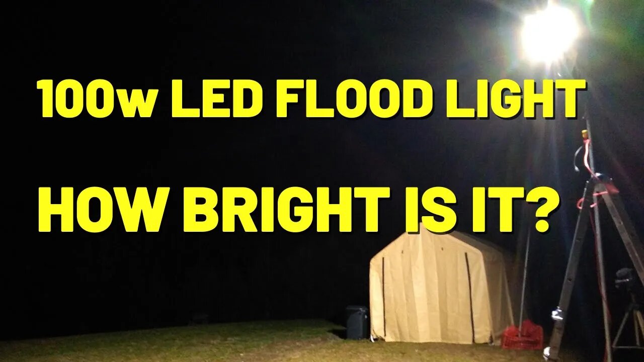 #214 Solla 100w LED Outdoor Flood Lights - Are They Any Good?