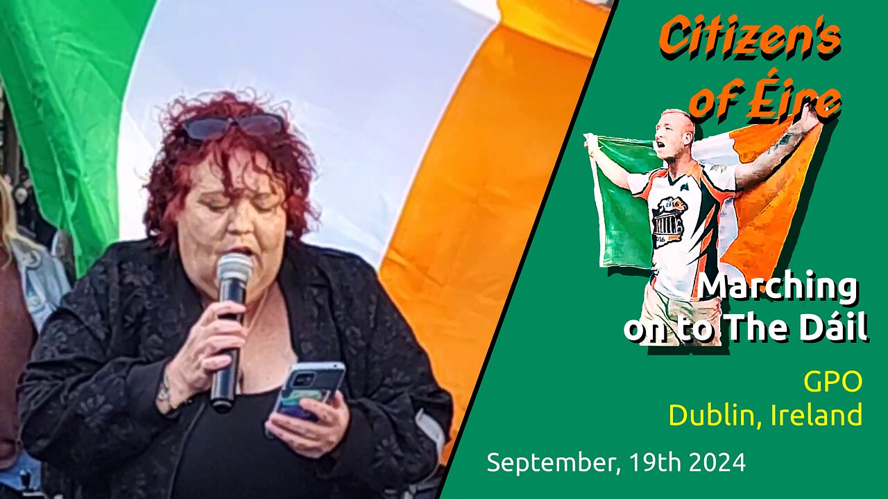 Citizen's on to Eire, Marching to the Dáil – 19 Sep 2024